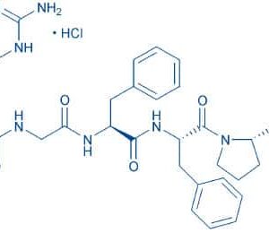Bz-Arg-Gly-Phe-Phe-Pro-4MβNA · HCl