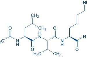 Ac-Leu-Val-Lys-aldehyde