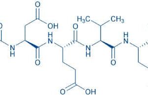 Ac-Asp-Glu-Val-Asp-aldehyde (pseudo acid)