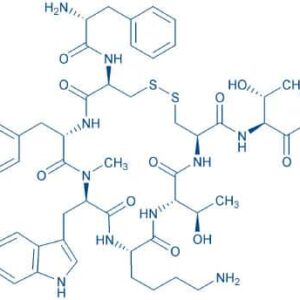 (D-Phe⁵,Cys⁶·¹¹,N-Me-D-Trp⁸)-Somatostatin-14 (5-12) amide